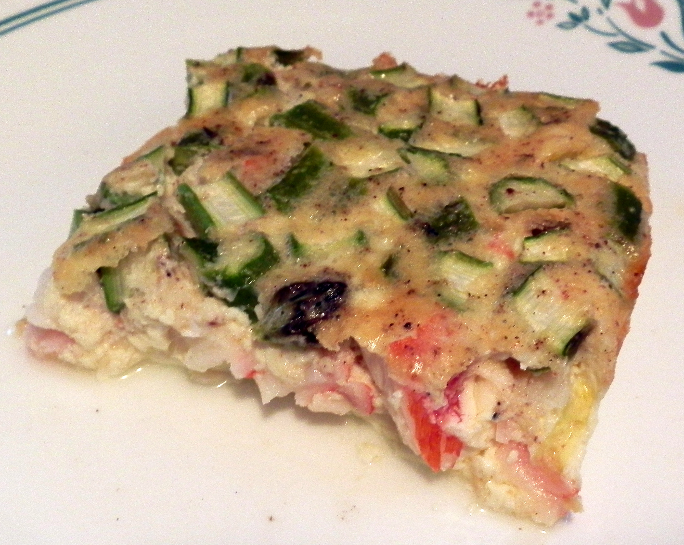 Asparagus and Crab Quiche recipe | Asparagus Recipes