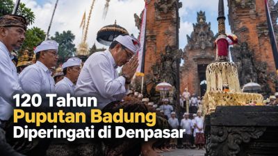 120 Tahun Puputan Badung Diperingati di Denpasar