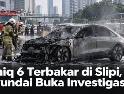 Ioniq 6 Terbakar di Slipi, Hyundai Buka Investigasi