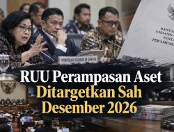 RUU Perampasan Aset Ditargetkan Sah Desember 2026