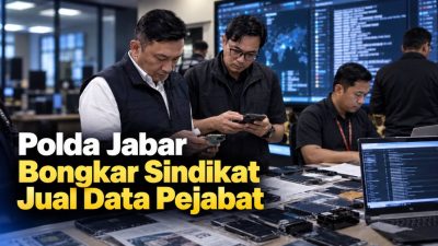 Polda Jabar Bongkar Sindikat Jual Data Pejabat