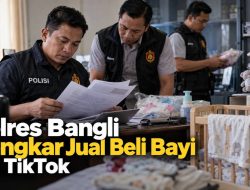 Polres Bangli Bongkar Jual Beli Bayi via TikTok