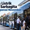 11 Bus Listrik Trans Sarbagita Mulai Operasi November