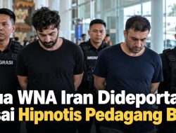 Dua WNA Iran Dideportasi Usai Hipnotis Pedagang Bali