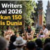 Ubud Writers Festival 2026 Hadirkan 150 Penulis Dunia